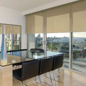 BricoCentro Estor shantung nives beige 135x190cm oferta