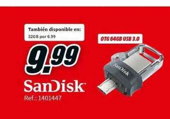 MediaMarkt Sandisk 1401447 oferta
