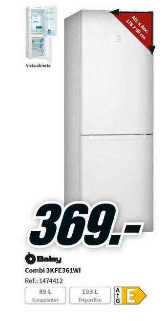 MediaMarkt Balay Combi 3kfe361wi oferta