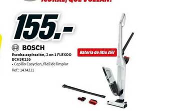 MediaMarkt Bosch Escoba Aspiración 2 En 1 Flexoo Bch3k255 oferta