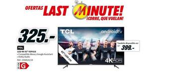 MediaMarkt Tcl Led 4k 43 oferta