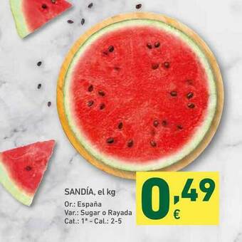 HiperDino Sandía oferta