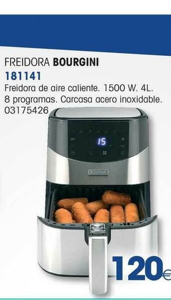 Master Cadena Freidora Bourgini 181141 oferta