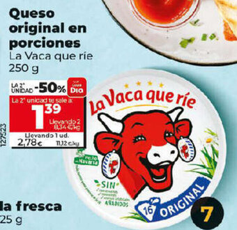 Dia Queso Original En Porciones oferta