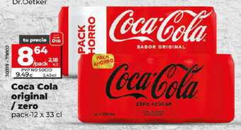 Dia Coca Cola Original / Zero oferta