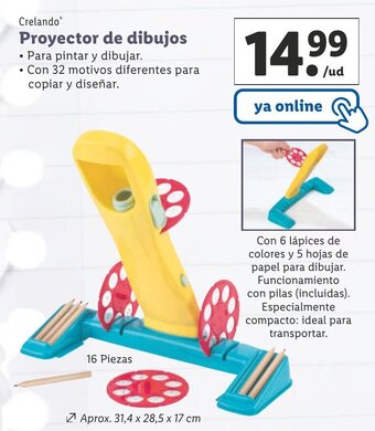 Lidl Proyector de Dibujos oferta