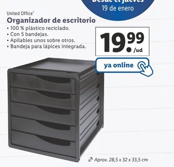 Lidl Organizador de Escritorio oferta