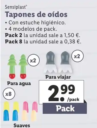 Lidl Tapones De Oídos oferta