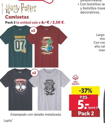 Lidl Camisetas oferta