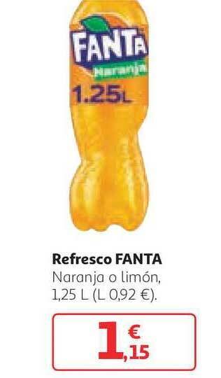 Alcampo Fanta Refresco 1,25L oferta
