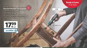 Lidl Destornillador Recargable oferta