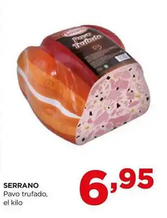 Alimerka Serrano pavo trufado oferta