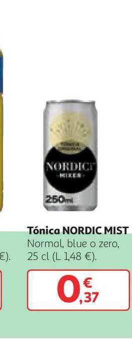 Alcampo Tónica Nordic Mist 25cl oferta