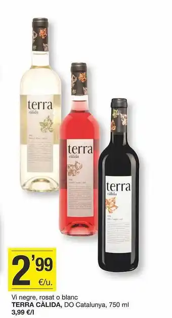BonpreuEsclat Vi negre, rosat o blanc terra cálida oferta