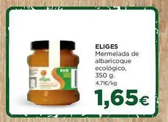 Alimerka Eliges mermelada de alaricoque ecológico oferta
