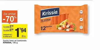 BonpreuEsclat Surimi fresc en bastonets krissia oferta