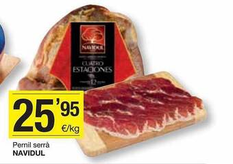 BonpreuEsclat Pernil serrà navidul oferta