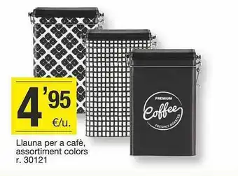 BonpreuEsclat Llauna per a cafè, assortiment colors oferta