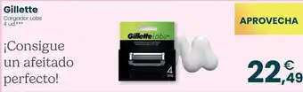 Clarel Gillette cargador labs 4 ud. oferta
