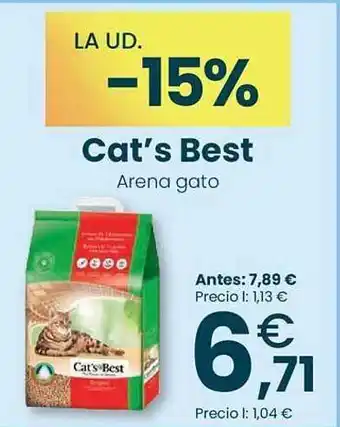 Clarel Cat's best arena gato oferta