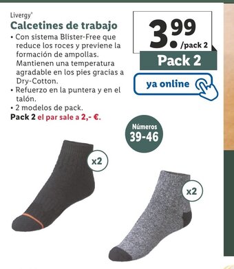 Lidl Calcetines de Trabajo oferta