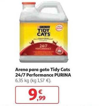 Alcampo Arena Para Gato Tidy Cats 24 7 Performance Purina oferta
