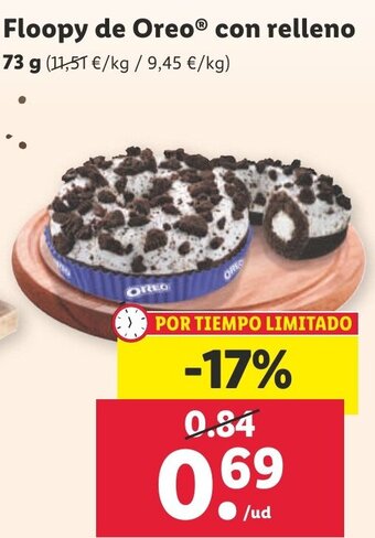 Lidl Floopy De Oreo Con Relleno oferta