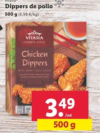 Lidl Dippers de Pollo oferta