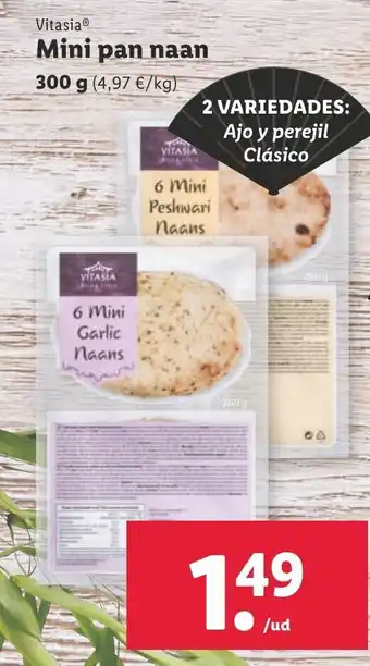 Lidl Mini Pan Naan oferta