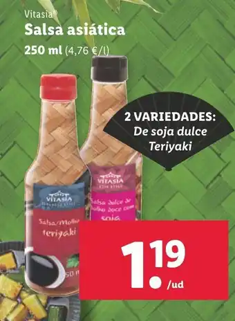 Lidl Salsa Asiática oferta