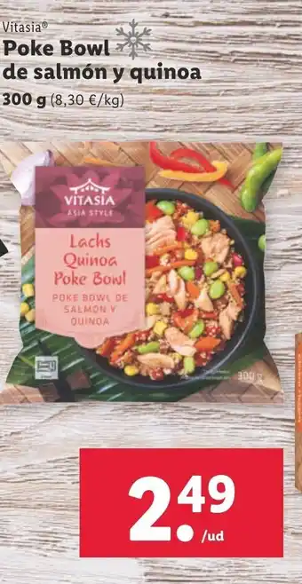 Lidl Poke Bowl De Salmón Y Quinoa oferta