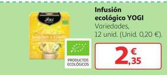 Alcampo Infusión Ecológico Yogi oferta