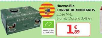 Alcampo Huevos Bio Corral De Monegros oferta