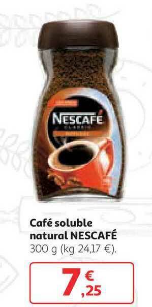 Alcampo Café Soluble Natural 300g oferta