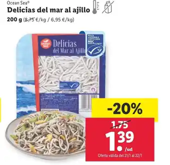 Lidl Delocias del Mar Al Ajillo oferta