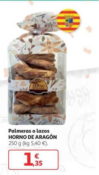 Alcampo Horno De Aragón Palmeras O Lazos 250g oferta