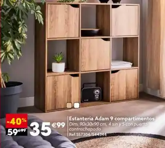 GiFi Estantería Adam 9 Compartimentos oferta