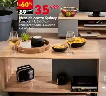 GiFi Mesa de Centro Sydney oferta