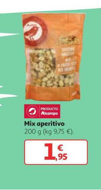 Alcampo Mix Aperitivo 200g oferta