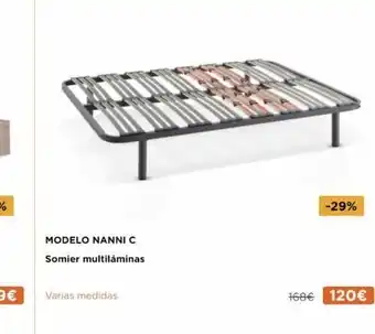 Hipermueble Somier oferta