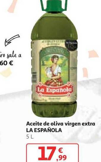 Alcampo La Española Aceite De Oliva Virgen Extra 5L oferta