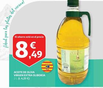 Alcampo Aceite De Oliva Virgen Extra Oliborja 2L oferta