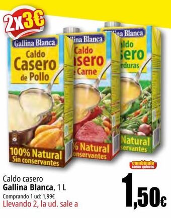Unide Supermercados Caldo casero gallina blanca oferta