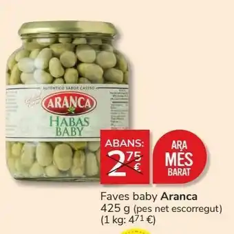Consum Habas aranca oferta