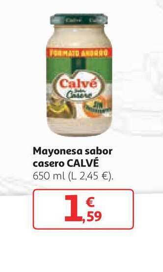 Alcampo Calvé Mayonesa Sabor Casero 650ml oferta