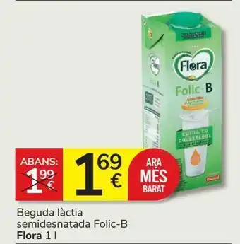 Consum Bebida láctea anticolesterol flora oferta