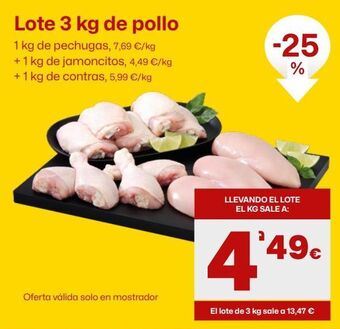 AhorraMas Pollo oferta