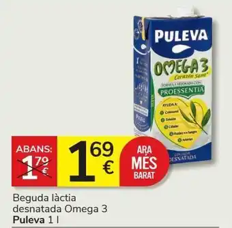 Consum Leche desnatada puleva oferta