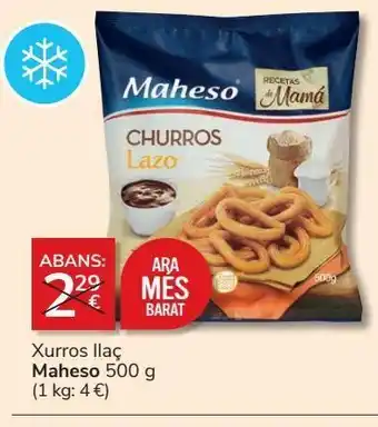 Consum Churros maheso oferta