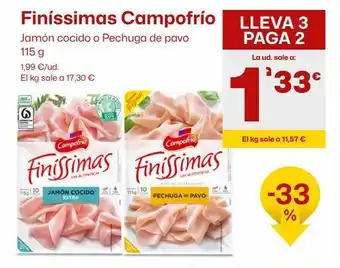 AhorraMas Embutidos campofrío oferta